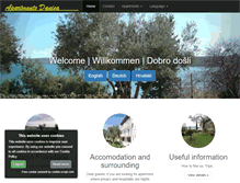 Tablet Screenshot of apartmanidanica.net